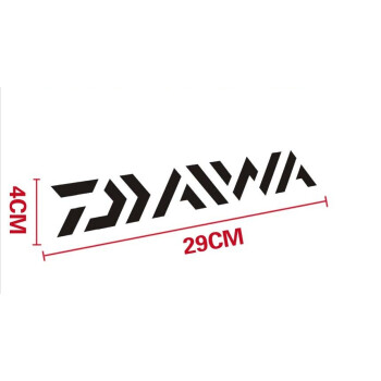 daiwa/达亿瓦/达瓦贴纸 进口达瓦钓箱车贴 钓鱼车贴 反光蓝