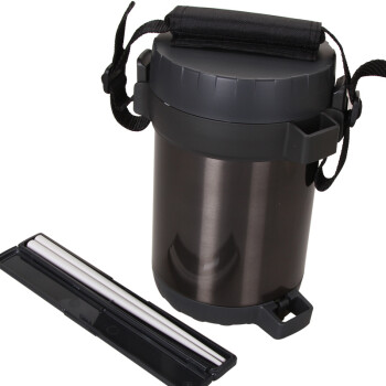 THERMOS/膳魔师便当盒/真空保温饭盒保温桶JBG-1800-BK