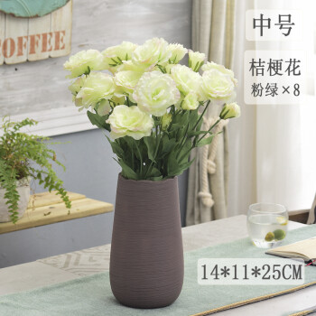 现代简约陶瓷花瓶干花插花北欧白色欧式复古创意家居客厅装饰摆件