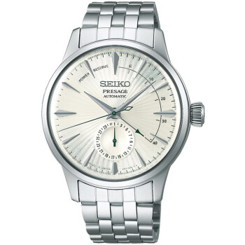 精工(SEIKO)手表原装进口机械男表能量显示自动/手动上链手表SSA341J1
