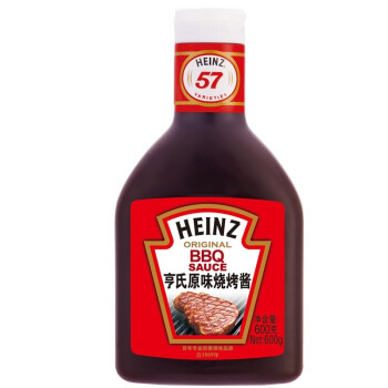 【京东超市】亨氏（Heinz）原味烧烤酱 600g