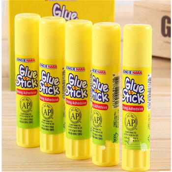 胶棒 卡通固体胶 固体胶||胶棒 粘力棒 手工胶棒办公胶棒 35g5支