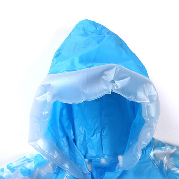
                                                            儿童雨衣雨披带书包位男童女童雨衣加厚卡通小孩雨披学生雨衣户外 蓝色 L                