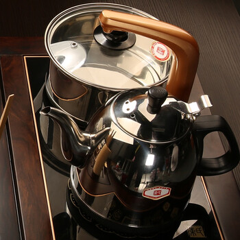 束氏青花灵芝龙凤呈祥四合一茶具大套组整套茶具茶具套装002164