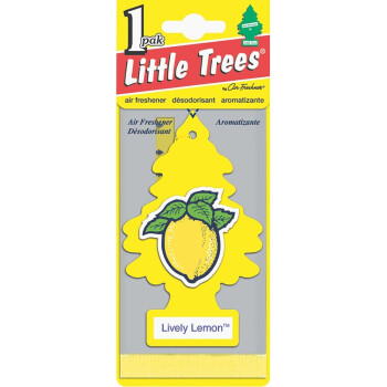 小小树（Little Trees）黄柠檬香片 美国原装进口芳香片汽车挂饰汽车香薰汽车香水除臭芳香剂