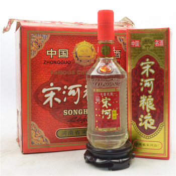 宋河粮液1996年38度500ml 一箱(6瓶)(白酒)【30】