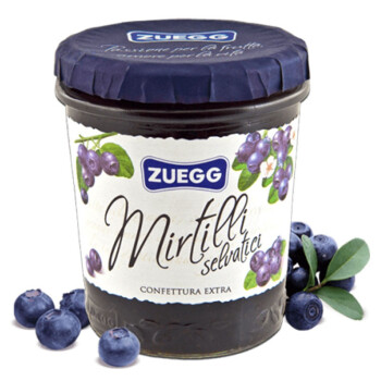 德国进口 嘉丽果（ZUEGG）蓝莓果酱320g