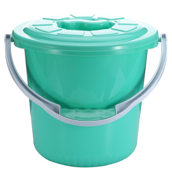 艾莱雅（ailaiya）塑料水桶（绿色） 15L T1246