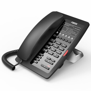 Fanvil IP电话机 方位H3系列酒店网络电话座机客房专用/高端商务座机/POE供电sip话机 H3有线百兆