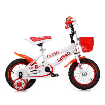 童车儿童自行车宝宝车娃娃车小孩单车宝马色脚