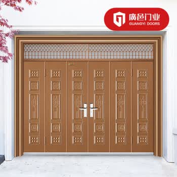 装饰材料 门 广邑门业(guangyi doors) 广邑尺寸定制门非标门雅福金铜