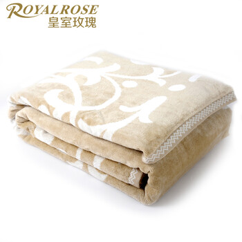 
                                        Royalrose皇室玫瑰 毛巾浴巾全棉埃及长绒棉加厚吸水纯棉浴巾单条装 月光倾城 杏色                