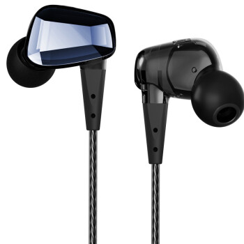 阿思翠（Astrotec）GX40 重低音HIFI入耳式手机音乐耳机 雅典黑色