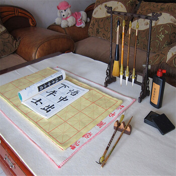 毛毡垫 书画毡子毛笔字垫书法用品50x65cm书法宣纸垫子