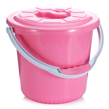 艾莱雅（ailaiya）塑料水桶（粉色） 15L T1246
