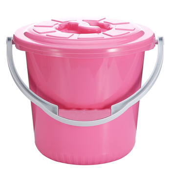 艾莱雅（ailaiya）塑料水桶（粉色） 15L T1246