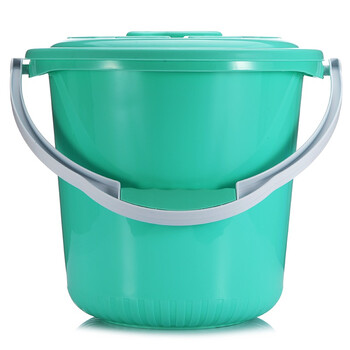 艾莱雅（ailaiya）塑料水桶（绿色） 15L T1246