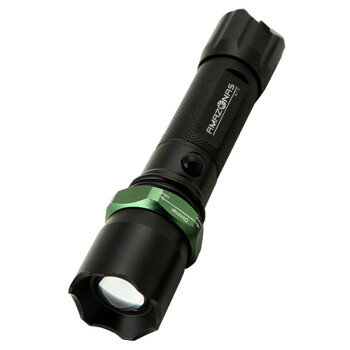 亚马逊应急灯照明LED强光手电筒充电远射防水家用消防手电 A7 绿色