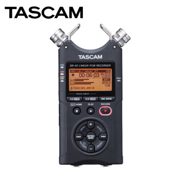 TASCAM DR-40录音笔  HIFI播放器 4轨录音 中文说明书 内有多款优惠套餐 官方标配