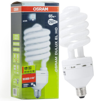 OSRAM欧司朗 螺旋型节能灯65W E27 日光色