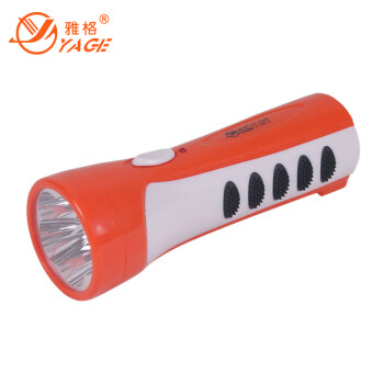 雅格 LED 便携充电式手电筒 YG-3208