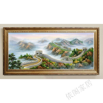 万里长城漫画手绘图_手绘