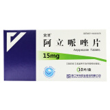 索清 阿立哌唑片 15mg*10片/盒 用于精神分裂症【3盒装】均价80/盒