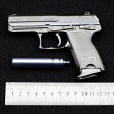 05 抛壳沙漠之大鹰伯莱塔usp全金属m92模型枪玩具仿真合金枪可抛壳