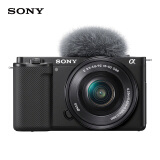 索尼(sony)zv-e10l vlog微单数码相机 标准镜头套装 aps-c画幅小巧