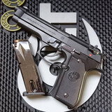 05伯莱塔m92a1全金属抢枪模玩具仿真合金枪可抛壳拆卸 不可发射 m92a1