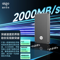 爱国者（aigo）500G 移动固态硬盘 (PSSD)P1 Type-c USB3.2 读速2000MB/s 手机直连便携游戏畅玩外接硬盘