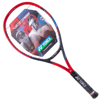 YONEX尤尼克斯网球拍碳素07VC100YX深红空拍附网球网线手胶