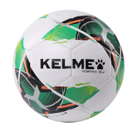 卡尔美（KELME）机缝足球4号5号成人儿童中考标准比赛训练青训学生 白荧光绿5号	