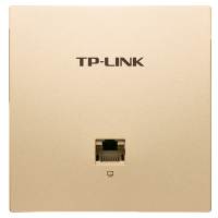 TP-LINKAX3000双频千兆面板AP大户型全屋wifi6无线mesh组网 PoE供电AC管理 TL-XAP3002GI-PoE薄款香槟金