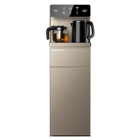 奥克斯（AUX）家用立式下置桶饮水机 家用高端客厅多功能智能遥控大屏双显茶吧机 一键专温定制YCB-0.75-40冷热