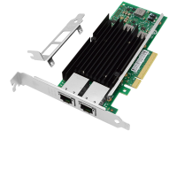 EB-LINK intel X540芯片PCI-E X8万兆双口服务器网卡X540-T2网络适配器10G电口铜缆链路聚合虚拟机