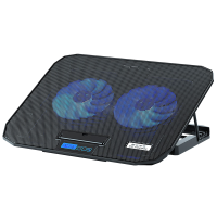 酷睿冰尊 ICE COOREL N106带屏 笔记本散热器 笔记本支架/可调速屏显散热架/散热垫/笔记本垫/适用于15.6英寸