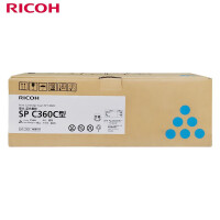 理光（RICOH）SPC360C墨粉盒 适用于SPC360DNW/C360 SPC360C蓝色墨粉盒（1500页）