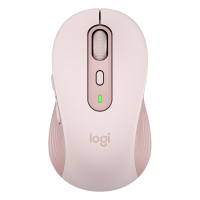 罗技（Logitech）M750M 通用版鼠标 无线鼠标 静音鼠标 对称鼠标 粉色 带Logi Bolt USB接收器