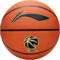 李宁（LI-NING）篮球7号CBA比赛篮球成人青少年训练标准球进口超纤PU耐磨七号篮球