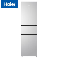 海尔（Haier）218升风冷无霜双变频三门迷你小型家用电冰箱一级能效超薄宿舍租房节能BCD-218WGHC3E9G1U1