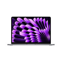 Apple/苹果AI笔记本/2024MacBookAir13.6英寸M3(8+8核)8G256G深空灰电脑MRXN3CH/A