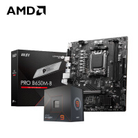 AMD 锐龙R9 7900X搭微星PRO B650M-B 游戏办公电脑主板 CPU主板套装 板U套装