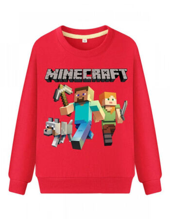 mc我的世界苦力怕游戏周边衣服小孩子儿童穿的minecraft衣服男童春秋