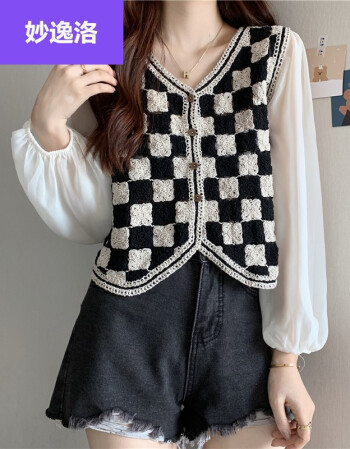 妙逸洛秋季新款毛衣很仙女生中学生超仙森系毛线衣服女士别致毛衫设计