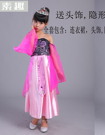 素趣精灵梦夜萝莉仙子叶罗丽娃娃衣服套装 儿童古装公主裙子cosplay图片