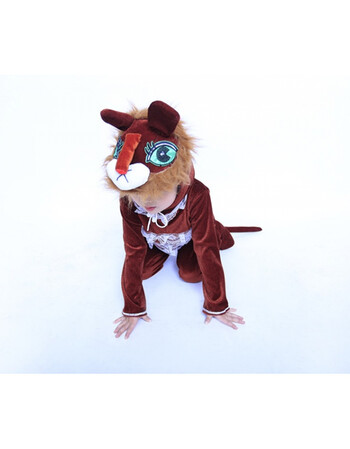 阿坡饵乌龟表演服小猪猫狮子鹿熊乌龟蜜蜂动物牛狗服装狐狸演出老虎太阳多久嗮一次兔子图片