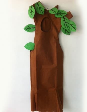风沙渡儿童大树演出服小树表演服幼儿森林童话剧树衣服植物造型大树