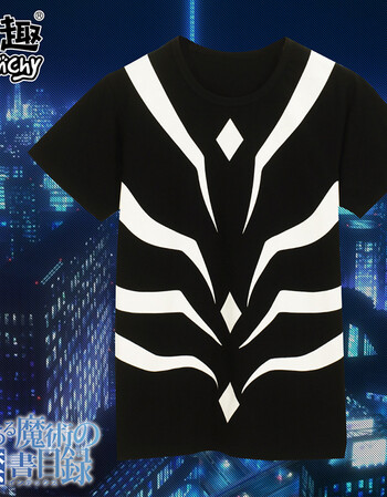 漫趣 某科学的超电磁炮 一方通行同款动漫周边男女纯棉短袖t恤cos