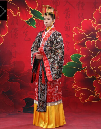 古装秦始皇龙袍汉唐皇帝服汉武帝服饰中秋节天庭玉皇大帝神仙服装